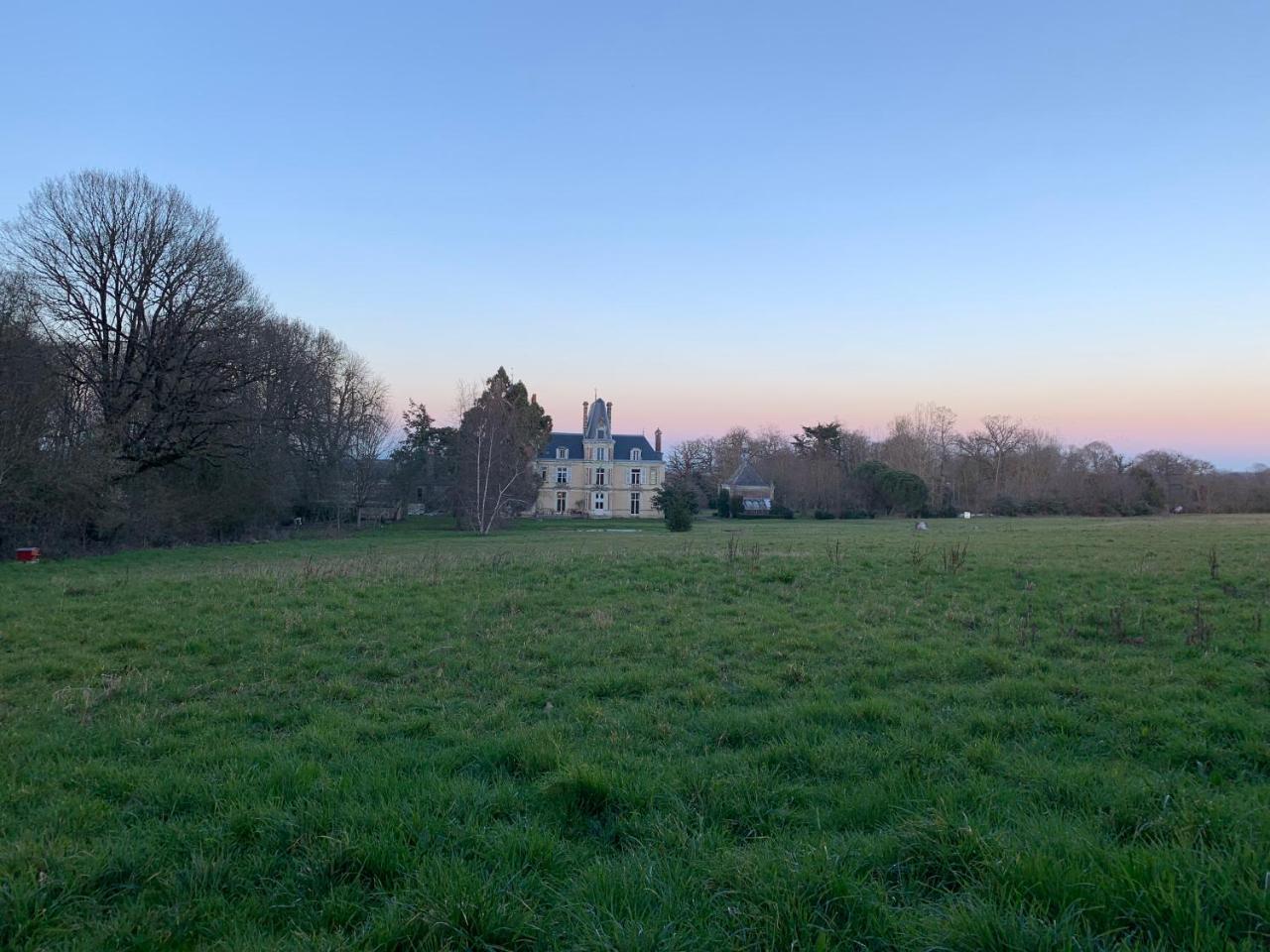 Chateau Le Breil Bed & Breakfast Cholet Exterior photo